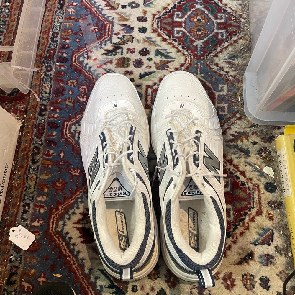 New Balance OG running shoes.
